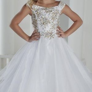 👑♥️👑Tiffany pageant gown UNALTERED!!!👑♥️👑